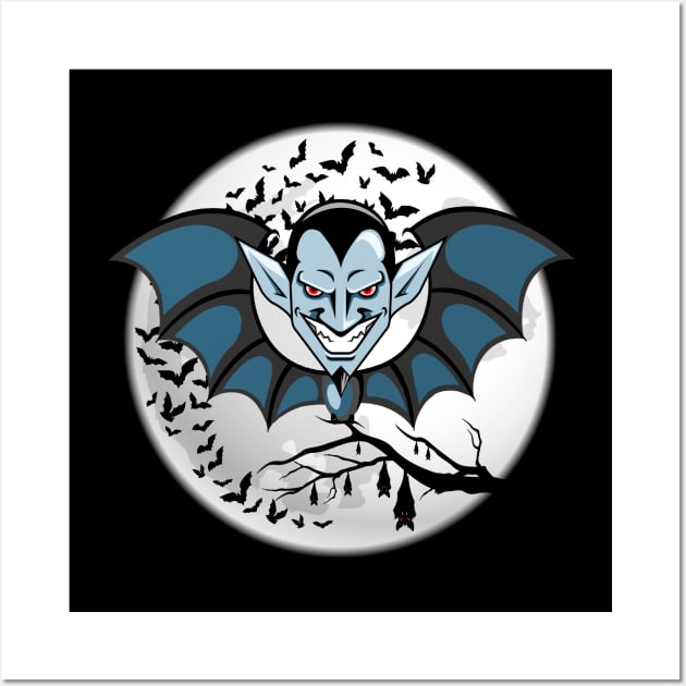 BATMONSTER (Drac) Wall Art by GardenOfNightmares